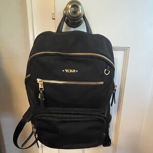 Tumi- Black Voyager backpack